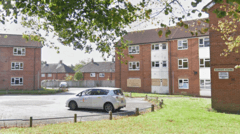 1950s Flats in Blurton, Newcastle Under Lyme Face Demolition — Newcastle-under-Lyme news photo