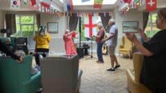 Newcastle Under Lyme Care Home Vindaloo World Cup Video — Newcastle-under-Lyme news photo