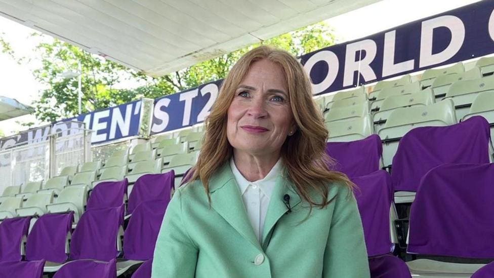Women's Cricket Campaign: Kings Bromley Groundskeeper — Newcastle-under-Lyme news photo (BBC Stoke & Staffordshire)