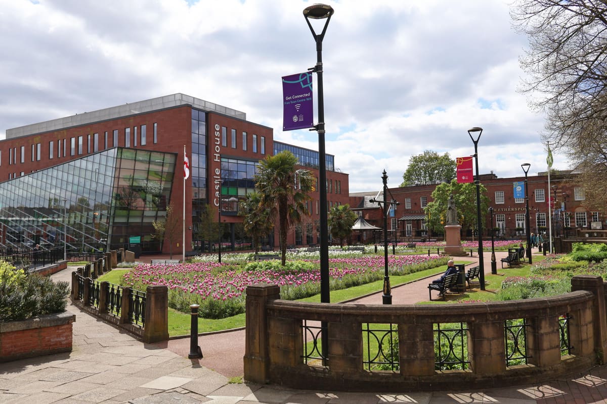 Newcastle-under-Lyme Flag-Raising Ceremony 25 July — Newcastle-under-Lyme news photo (Newcastle Borough Council)