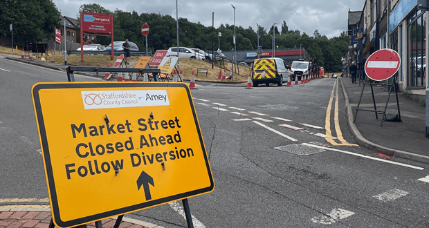 Kidsgrove King Street public realm improvements progressing — Newcastle-under-Lyme news photo