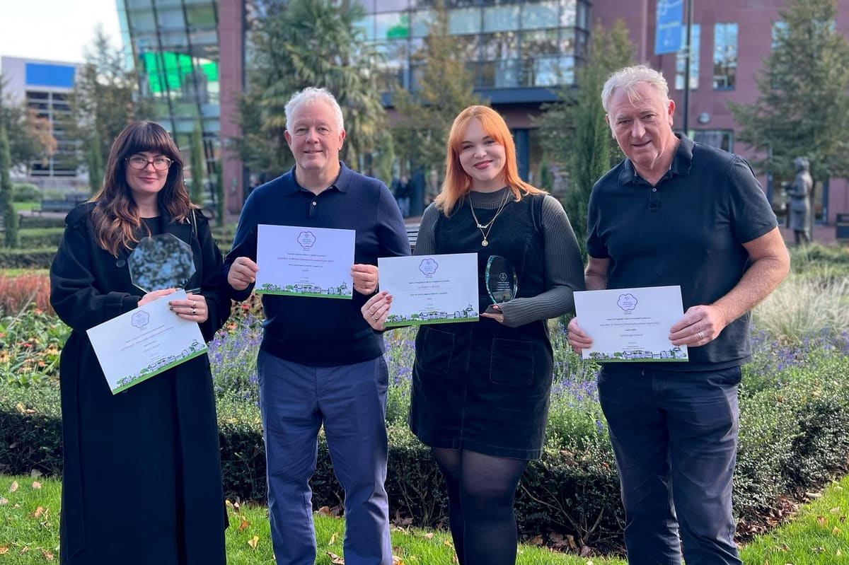 Newcastle-under-Lyme Wins Gold at Heart of England in Bloom Awards — Newcastle-under-Lyme news photo (Newcastle Borough Council)